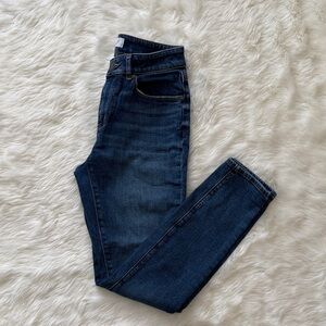 LOFT Blue Skinny Jeans Size 0
